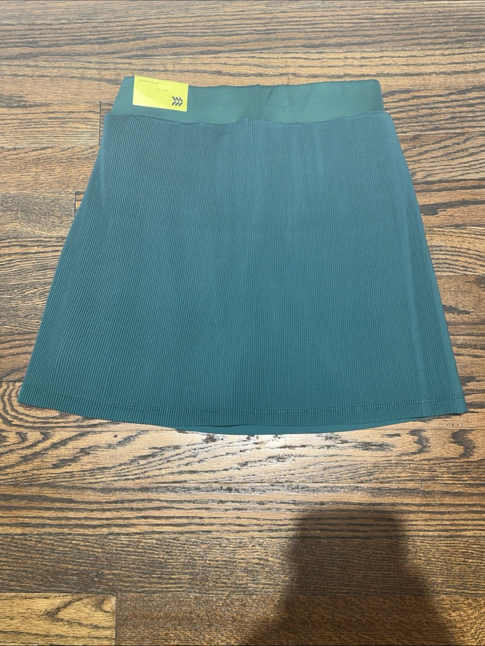 Women’s Athletic Dark Green Skirt with White Stripe - Picture 6 of 10